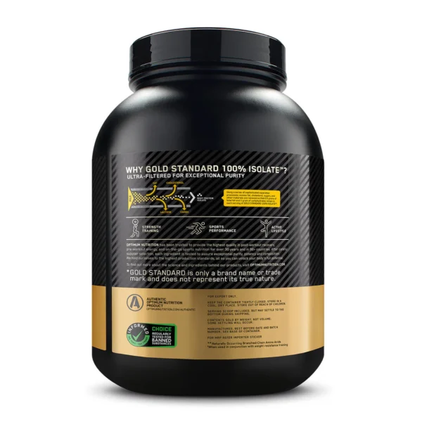 ON Gold Standard 100% Isolate | Chocolate Bliss | 3 lbs