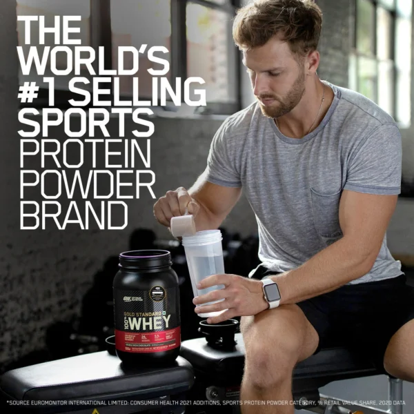 ON Gold Standard 100% Whey Protein Powder | Mocha Cappuccino | 2 lbs