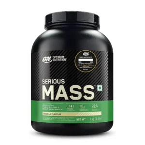 ON Serious Mass Weight Gainer - Vanilla flavour - 3KG