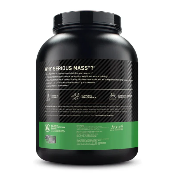 ON Serious Mass Weight Gainer - Chocolate flavour - 3KG