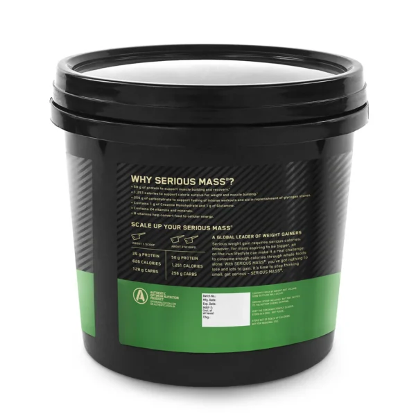 ON Serious Mass Weight Gainer - Chocolate flavour - 5KG