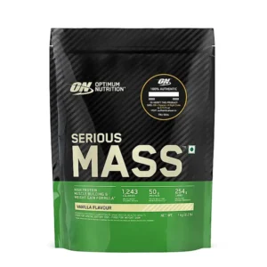 ON Serious Mass Weight Gainer - Vanilla flavour - 1KG
