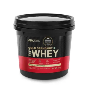 ON Gold Standard 100% Whey Protein Powder | Vanilla Ice Cream | 4 kg