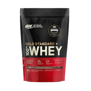 ON Gold Standard 100% Whey Protein Powder | Double Rich Chocolate | 1 lbs