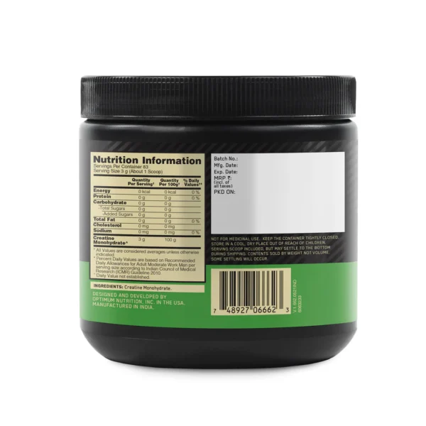 ON Micronised Creatine Powder | Unflavoured | 250 g