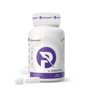 Proquest L-Arginine Supplements Tablet 60 - Supports Endurance, Blood Flow and Performance