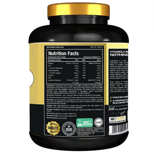 ONE SCIENCE Hydro Gold 5lbs