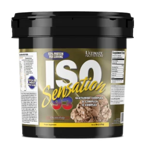Ultimate Nutrition ISO Sensation 93, Chocolate Fudge,5 lbs, 2.27 kg