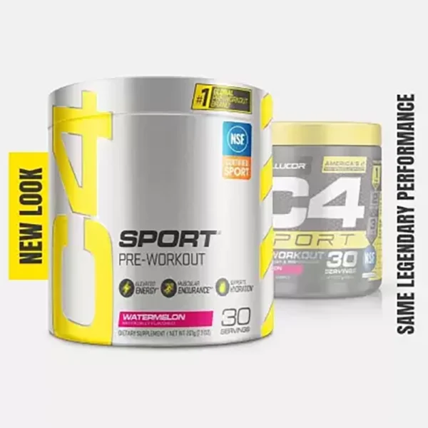 Cellucor C4 Sports Pre-Workout 30 Servings (Watermelon) Weight Gainers/Mass Gainers (Watermelon) - 201 g