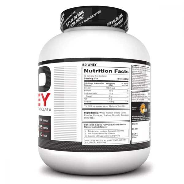 Labrada Iso 100% Whey Protein Isolate Chocolate (2kg)