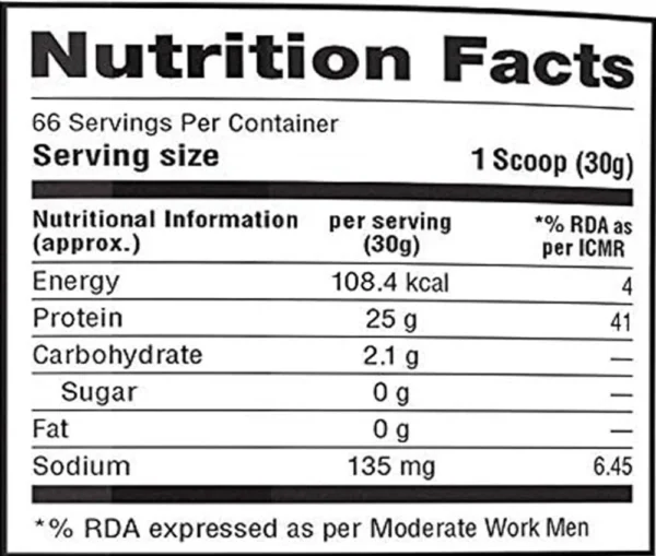 Labrada Iso 100% Whey Protein Isolate Chocolate (2kg)