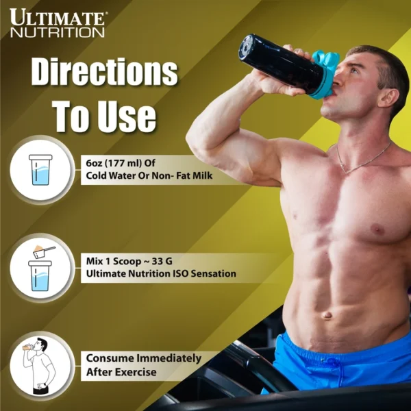 Ultimate Nutrition ISO Sensation 93, Chocolate Fudge,5 lbs, 2.27 kg
