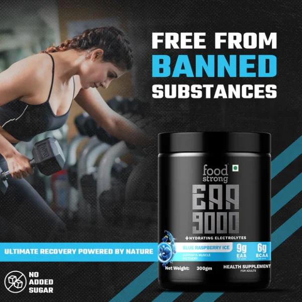 EAA 9000 with Hydrating Electrolytes, Blue Raspberry Ice Flavour