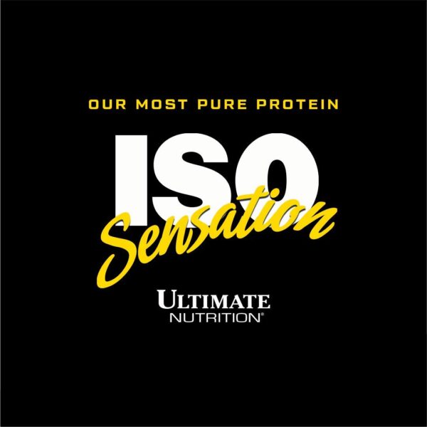 Ultimate Nutrition ISO Sensation 93, Chocolate Fudge,5 lbs, 2.27 kg