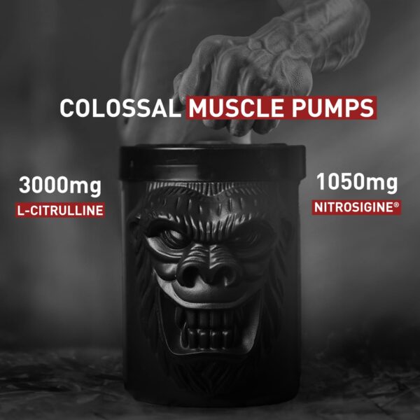 MuscleBlaze Pre Workout WrathX PUMP with Nitrosigine & L-Citrulline (Citrus Blast, 300g, 30 Servings)