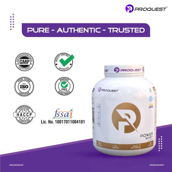 Proquest Power Whey Protein, 2 kg (4.4 lb), Milk Chocolate