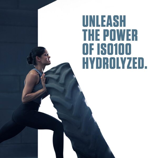 Dymatize Nutrition ISO100 Hydrolyzed Whey Protein Isolate | Fast-Digesting | Muscle Recovery Formula with Amino Acids | Low Sugar & Fat | Cocoa Pebble | 5 Lbs