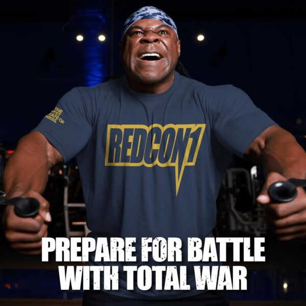 REDCON1 Total War Preworkout, Orange Crush - Contains 320mg of Caffeine from Green Tea, Juniper & Beta Alanine - Pre Work Out with Amino Acids to Increase Pump, Energy + Endurance (30 Servings)