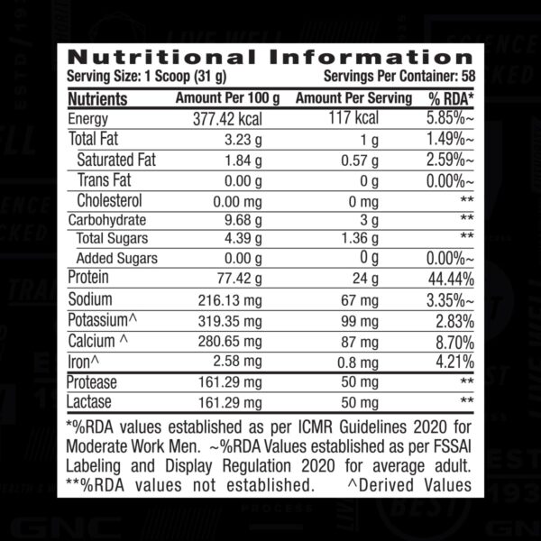 GNC AMP Gold Series Whey Protein Advanced | 4 lbs | Lean Muscle Gains | Intense Workout | Informed Choice Certified | 24g Protein | 5.5g BCAA | 4g Glutamine | Double Rich Chocolate| Formulated In USA