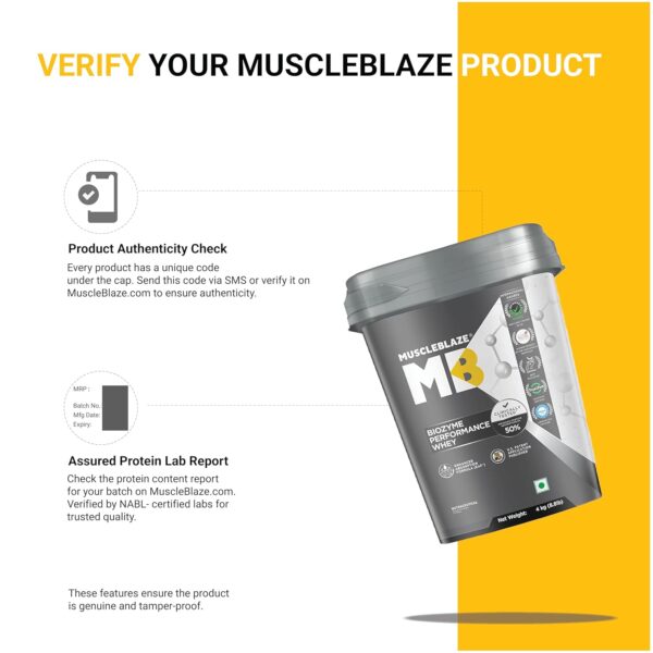 Protein Powder, Chocolate Peanut Butter (4x1kg) | 25g Protein Per Scoop | Clinically Tested 50% Higher Protein Absorption