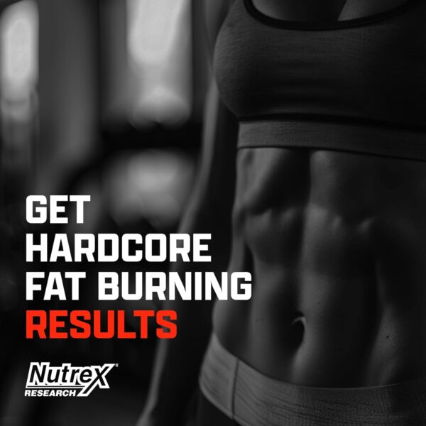 Nutrex Research Lipo-6 Hardcore Supplement, Supports Metabolism & Energy, Dietary Capsules – 60 Count
