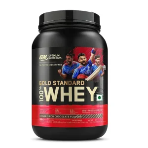 ON Gold Standard 100% Whey Protein | 907 g (2 lbs) | Double Rich Chocolate
