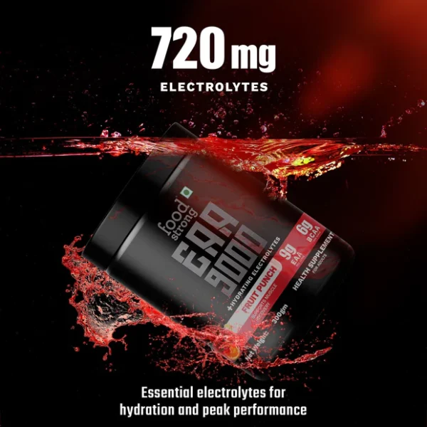 EAA 9000 with Hydrating Electrolytes, Fruit Punch Flavour