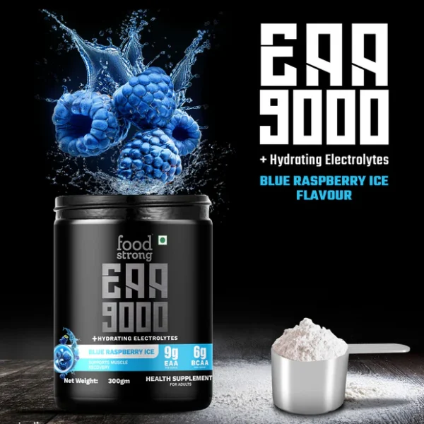 EAA 9000 with Hydrating Electrolytes, Blue Raspberry Ice Flavour