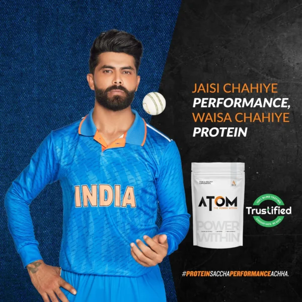 ATOM Whey Protein Isolate Ultra-Pure - 30g Protein | Choco Hazel Fusion | 2kg