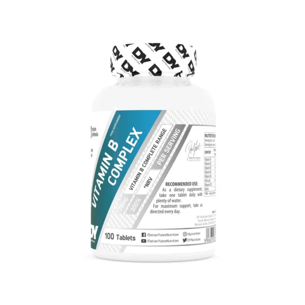 DY NUTRITION VITAMIN B COMPLEX - 100 TABLETS