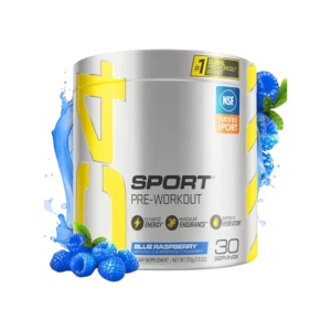 Cellucor C4 Sports Pre-Workout 30 Servings (Blue Raspberry) Weight Gainers/Mass Gainers (Blue Raspberry) - 201 g