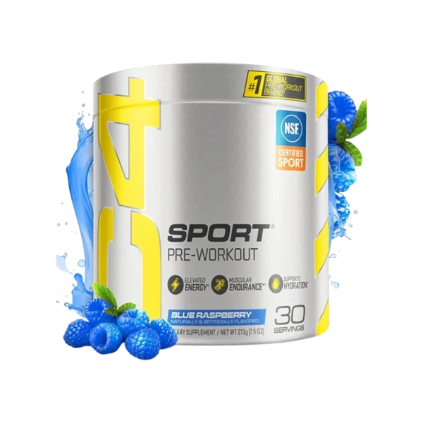 Cellucor C4 Sports Pre-Workout 30 Servings (Blue Raspberry) Weight Gainers/Mass Gainers (Blue Raspberry) - 201 g