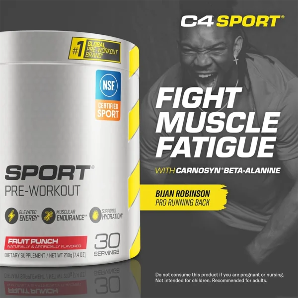 Cellucor C4 Sports Pre-Workout 30 Servings (Fruit Punch) Weight Gainers/Mass Gainers (Watermelon) - 201 g
