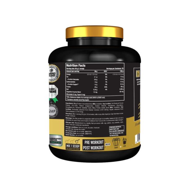 One Science Nutrition Premium Whey Protein [Grass Fed Whey] - 2.26 Kg (5 Lb), Chocolate Charge