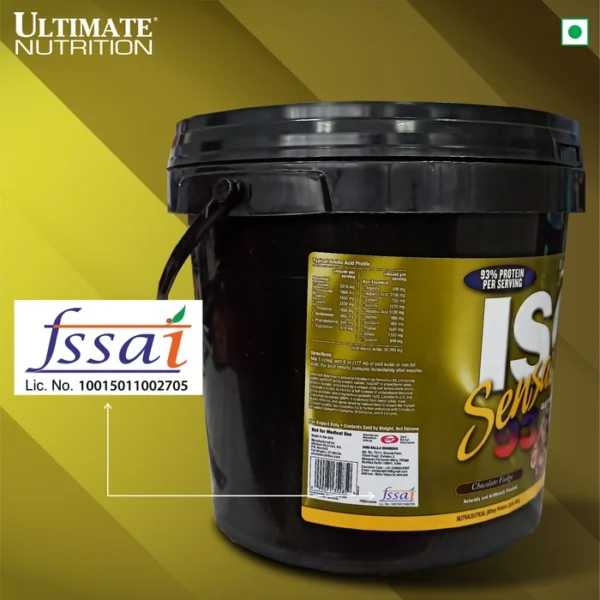 Ultimate Nutrition ISO Sensation 93, Chocolate Fudge,5 lbs, 2.27 kg