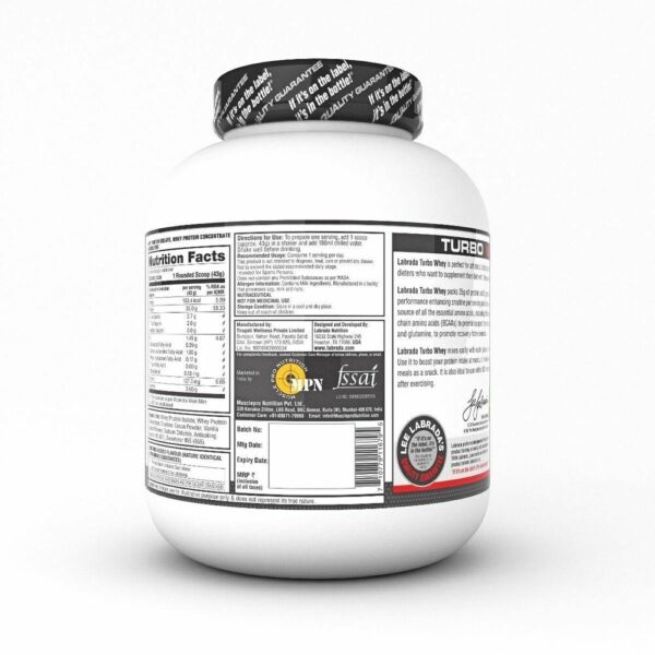 Labrada Nutrition TURBO WHEY - 4.4 lbs (2kg) (Chocolate)