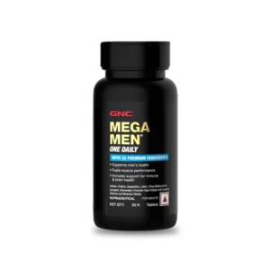 GNC Mega Men One Daily Multivitamin|30 Tablets|32 Premium Ingredients|Promotes Men'S Well-Being|Supports Muscle Function|Boosts Immunity|Improves Memory & Focus|Formulated In Usa,1 Count,30 Servings