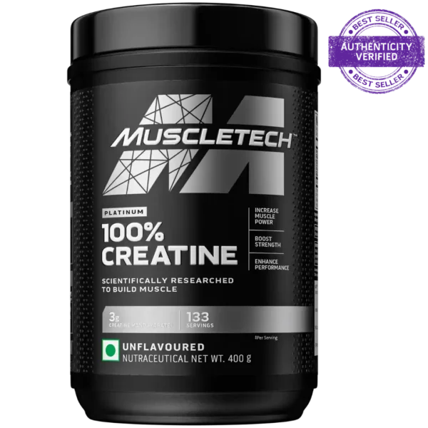 Muscletech™ Platinum 100% Creatine, 133 servings, 400g