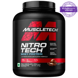 Muscletech™ Nitro-Tech™ Whey Protein, Milk Chocolate, 1.81kg