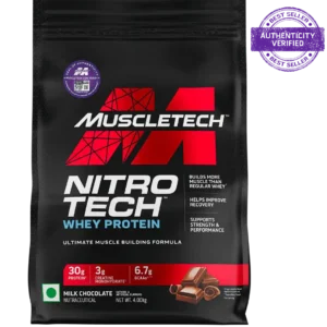Muscletech™ Nitro-Tech™ Whey Protein, Milk Chocolate, 4kg