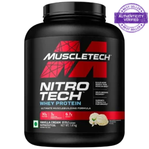 Muscletech™ Nitro-Tech™ Whey Protein, Vanilla Cream, 1.81kg