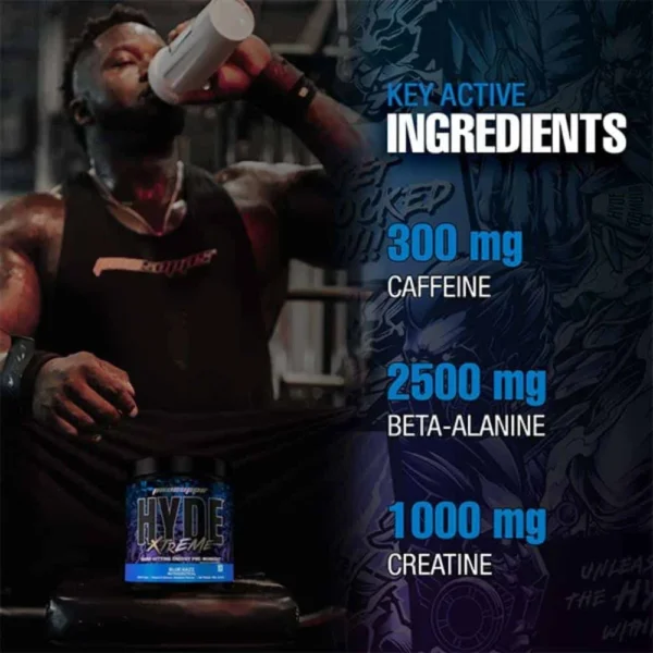 PRO SUPPS Prosupps Hyde Xtreme Pre Workout 195Gm | 30 Servings | (Pixie Dust), Powder