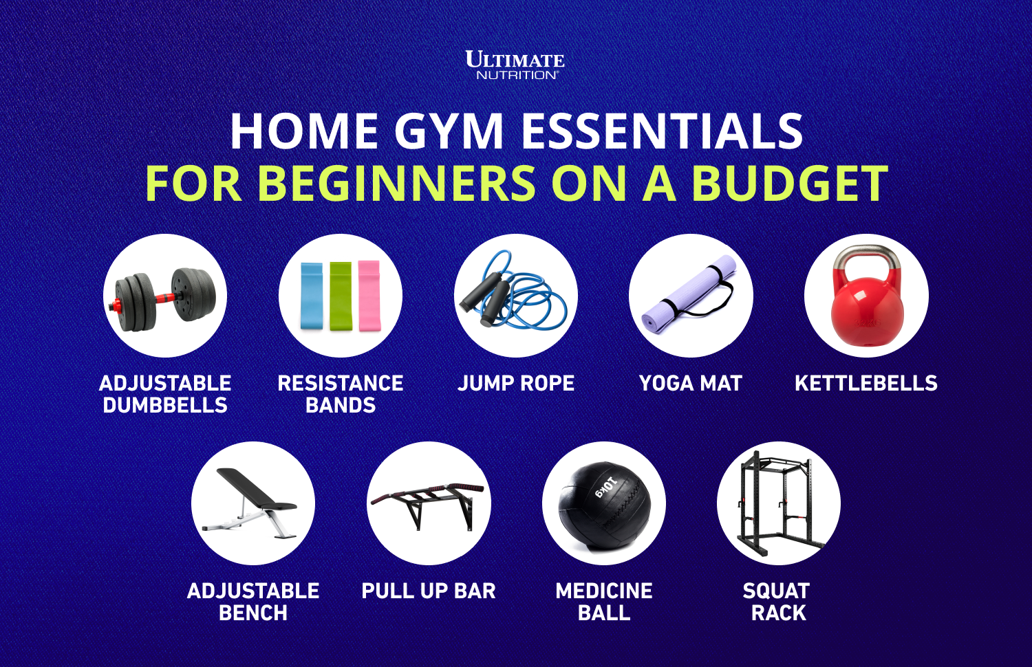 Home Gym Essentials for Beginners on a Budget