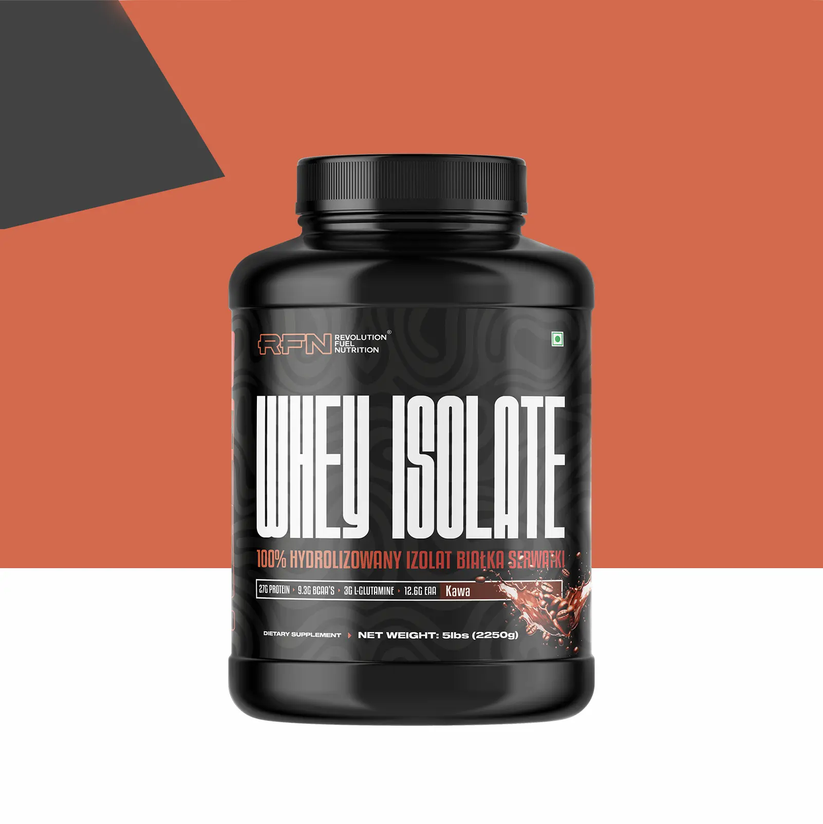RFN WHEY ISOLATE 5lbs ( coffee )